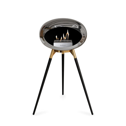 Le Feu Ground High Dome <br>Argent chromé