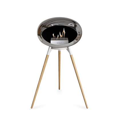 Le Feu Ground High Dome <br>Argent chromé