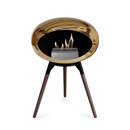 Le Feu Ground Low Dome <br>Rose Doré Chromé