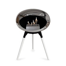 Le Feu Ground Low Dome <br>Argent chromé