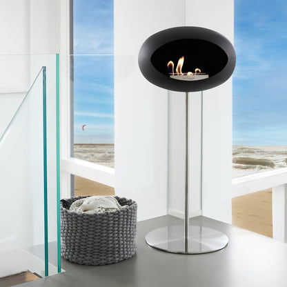 Le Feu Steel High Dome <br>Noir