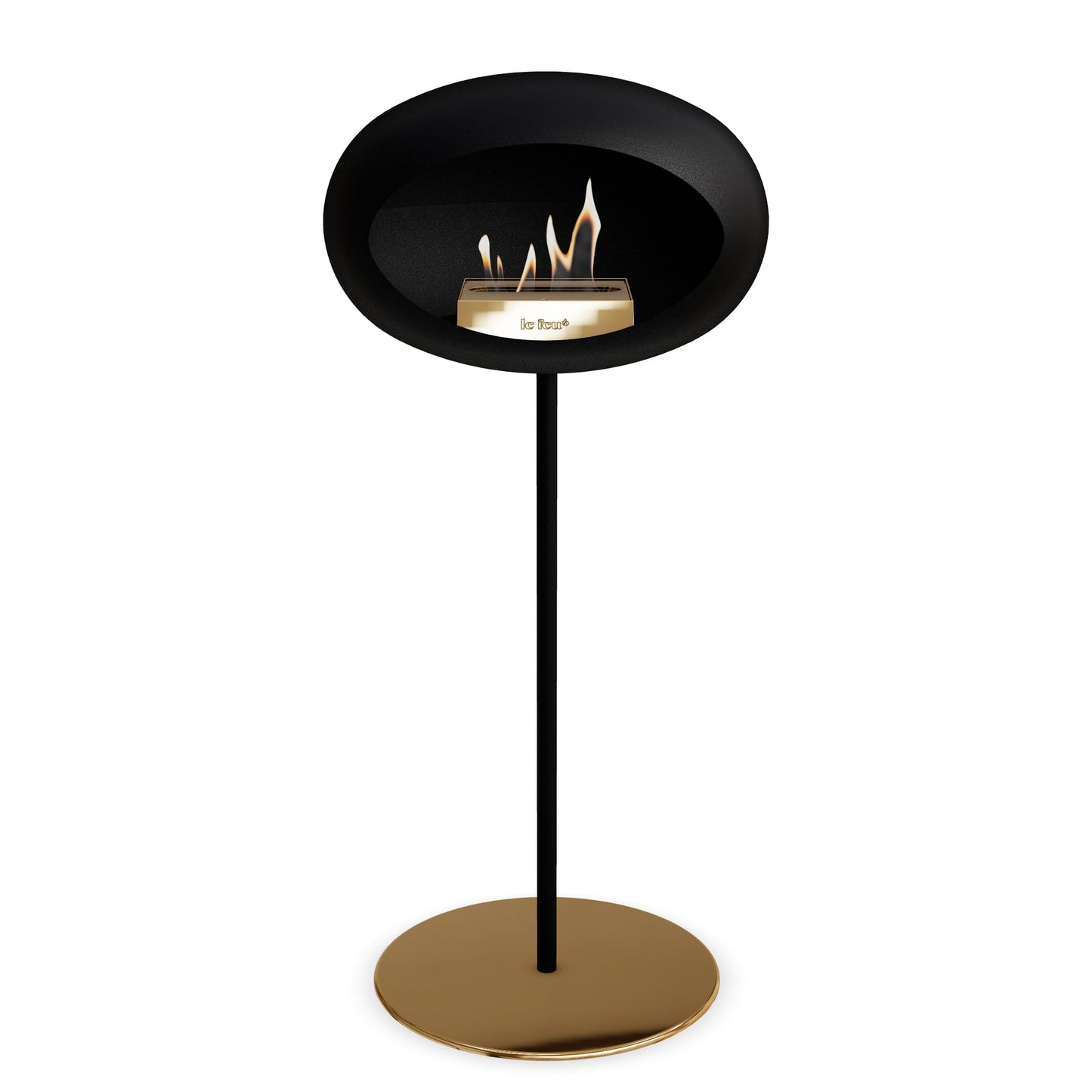 Le Feu Steel High Dome <br>Noir