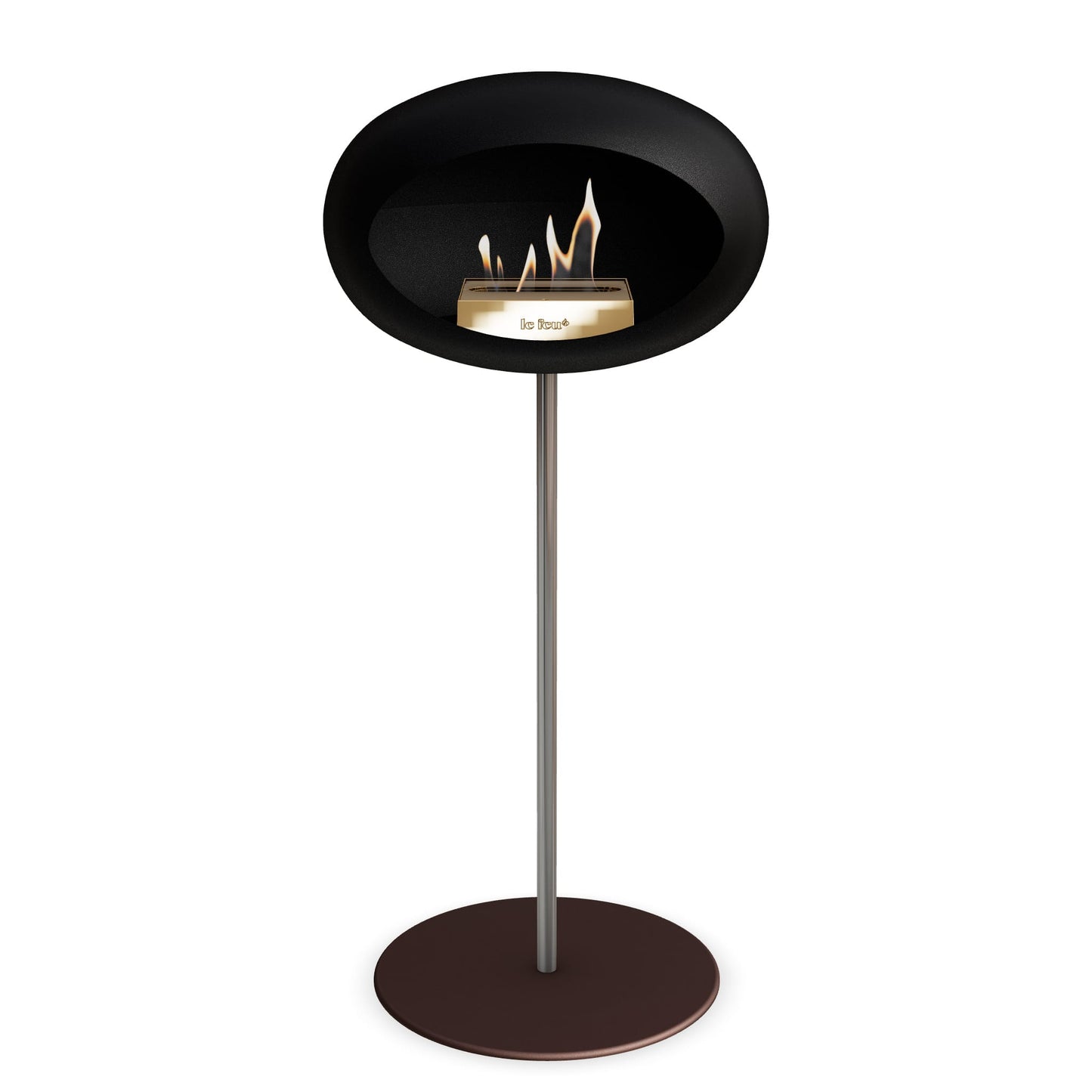 Le Feu Steel High Dome <br>Noir