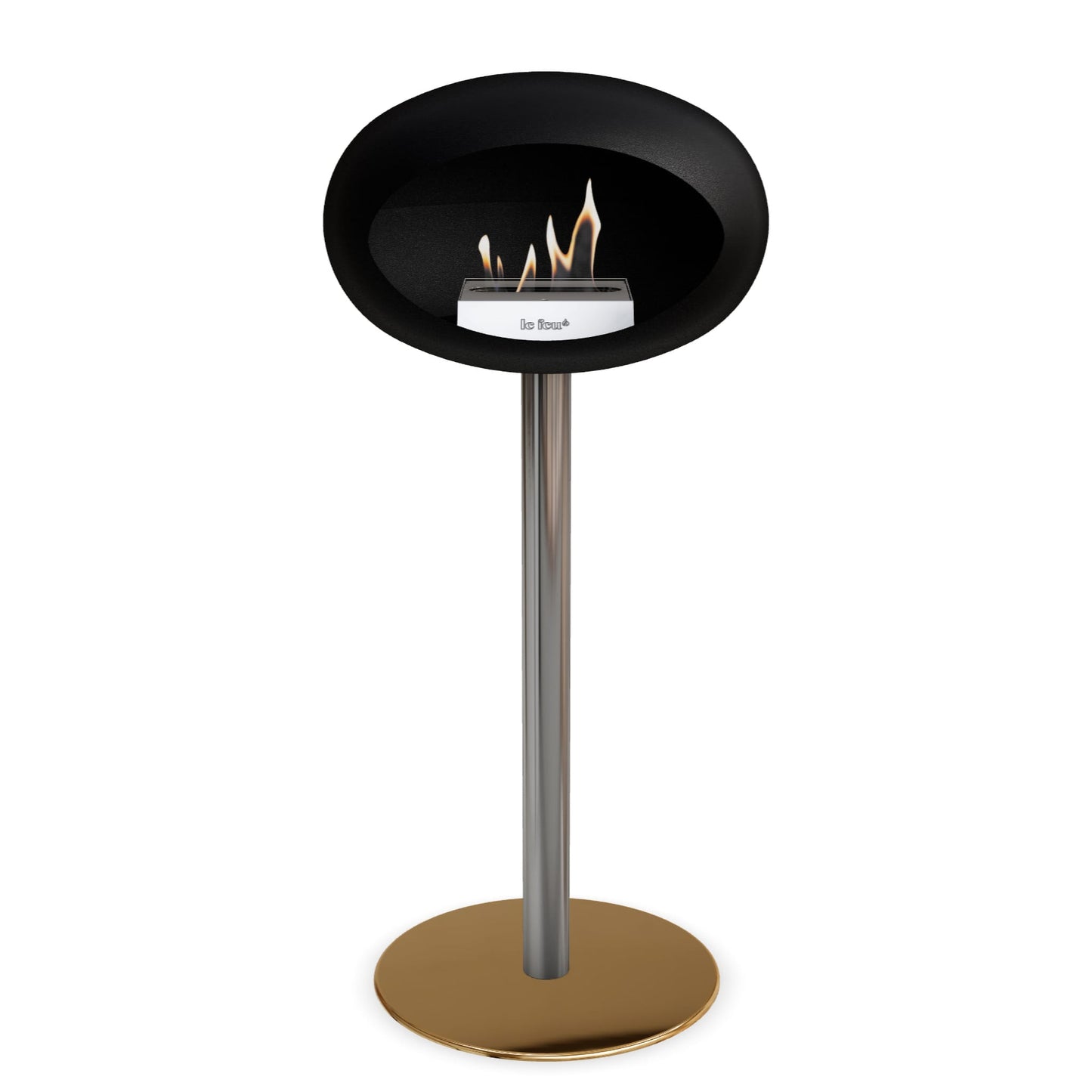 Le Feu Steel High Dome <br>Noir