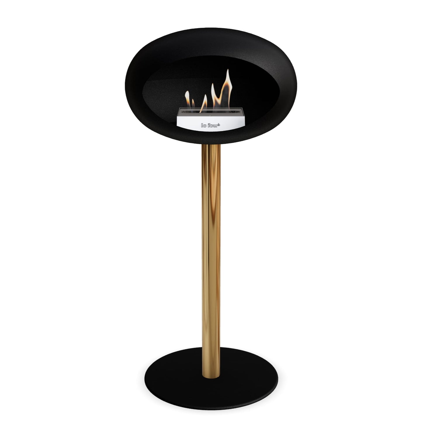 Le Feu Steel High Dome <br>Noir