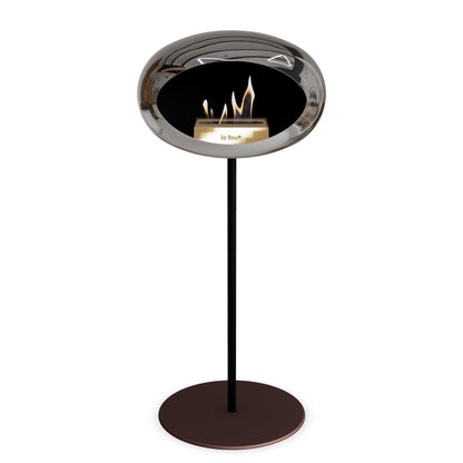 Le Feu Steel High Dome <br>Argent chromé