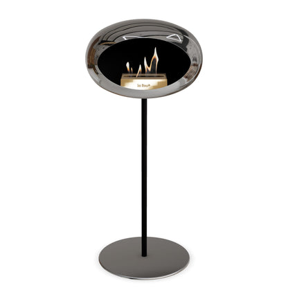 Le Feu Steel High Dome <br>Argent chromé