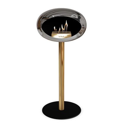 Le Feu Steel High Dome <br>Argent chromé