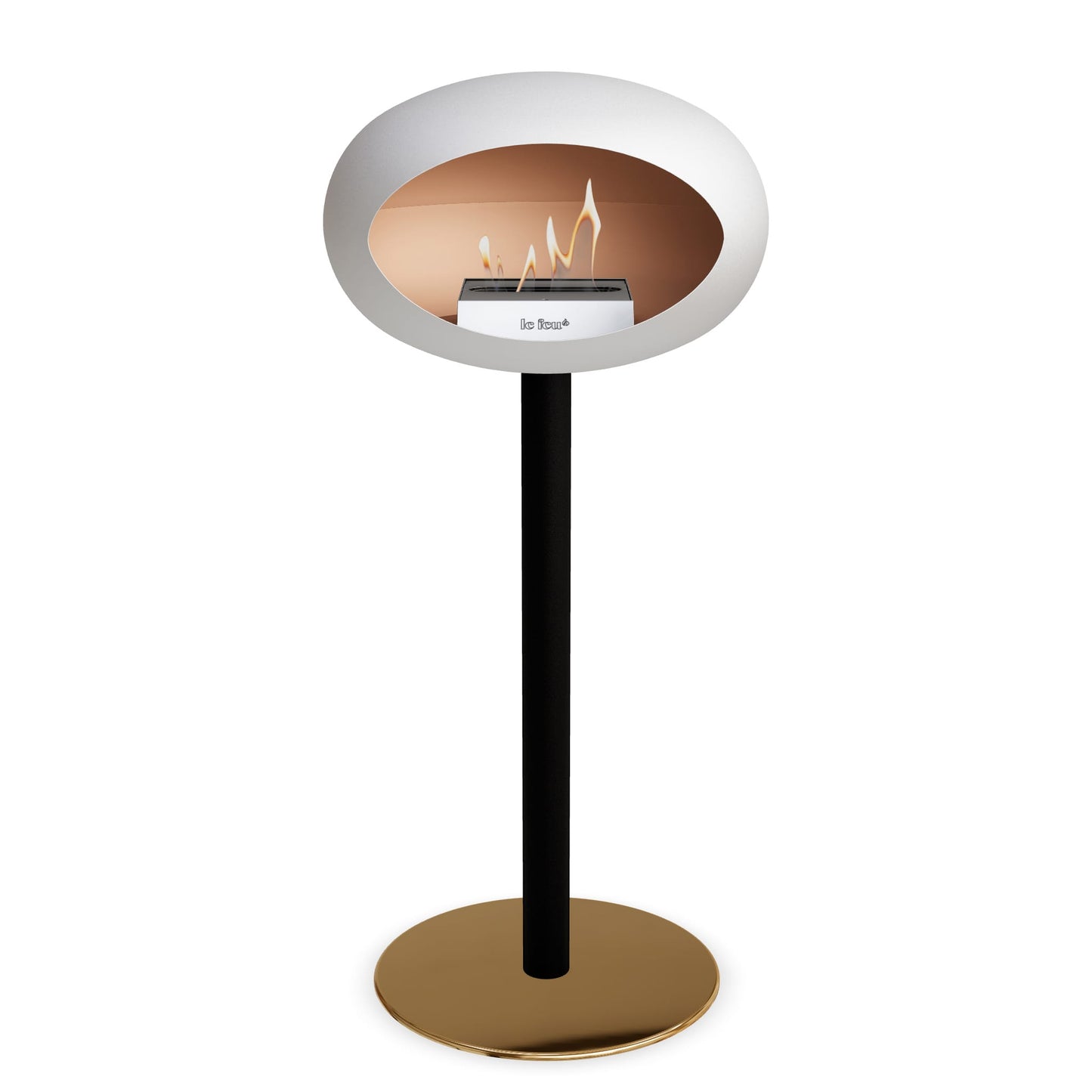 Le Feu Steel High Dome <br>Blanc