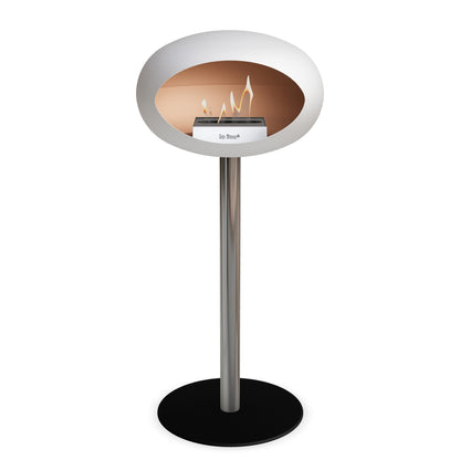 Le Feu Steel High Dome <br>Blanc