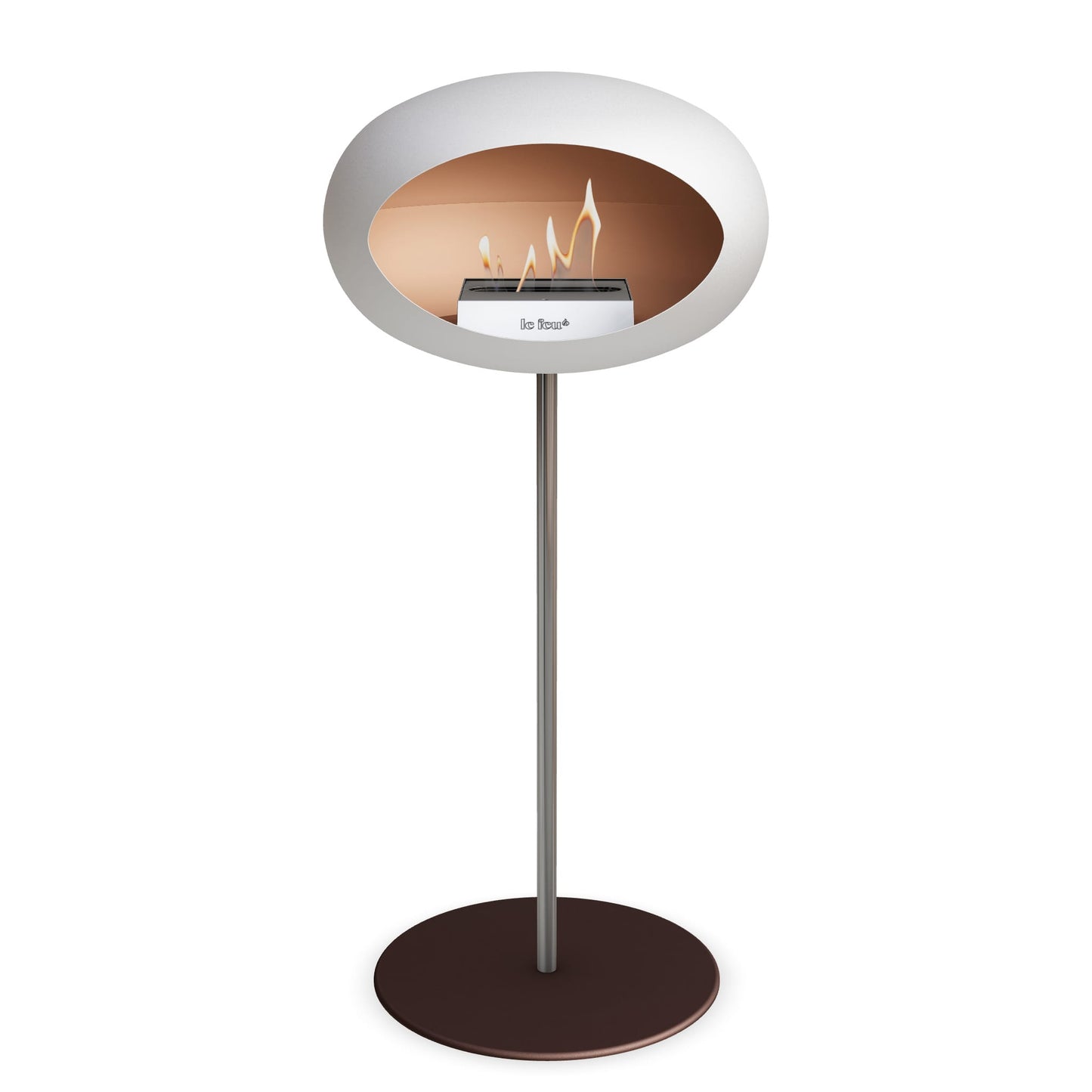 Le Feu Steel High Dome <br>Blanc