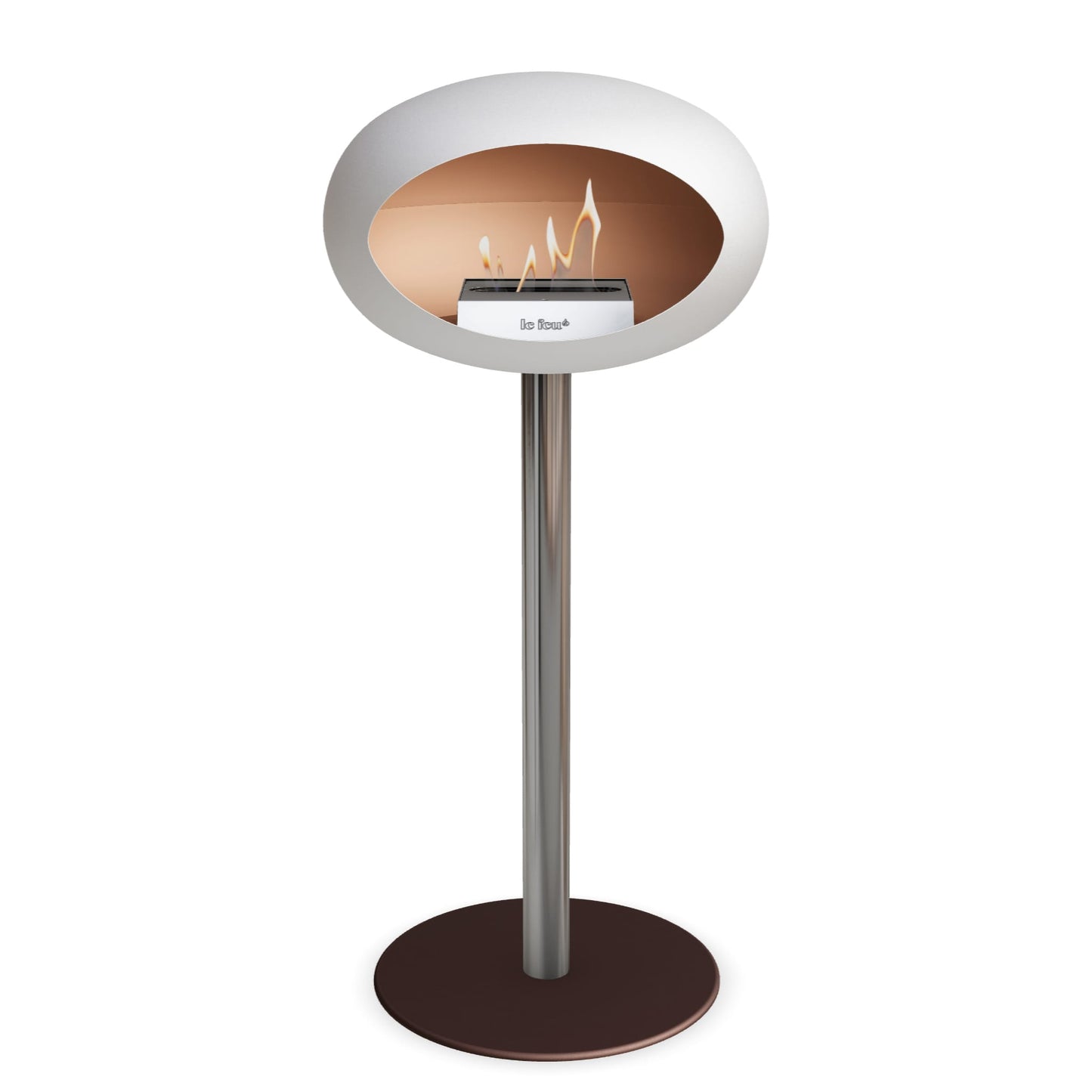 Le Feu Steel High Dome <br>Blanc