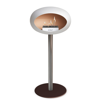 Le Feu Steel High Dome <br>Blanc