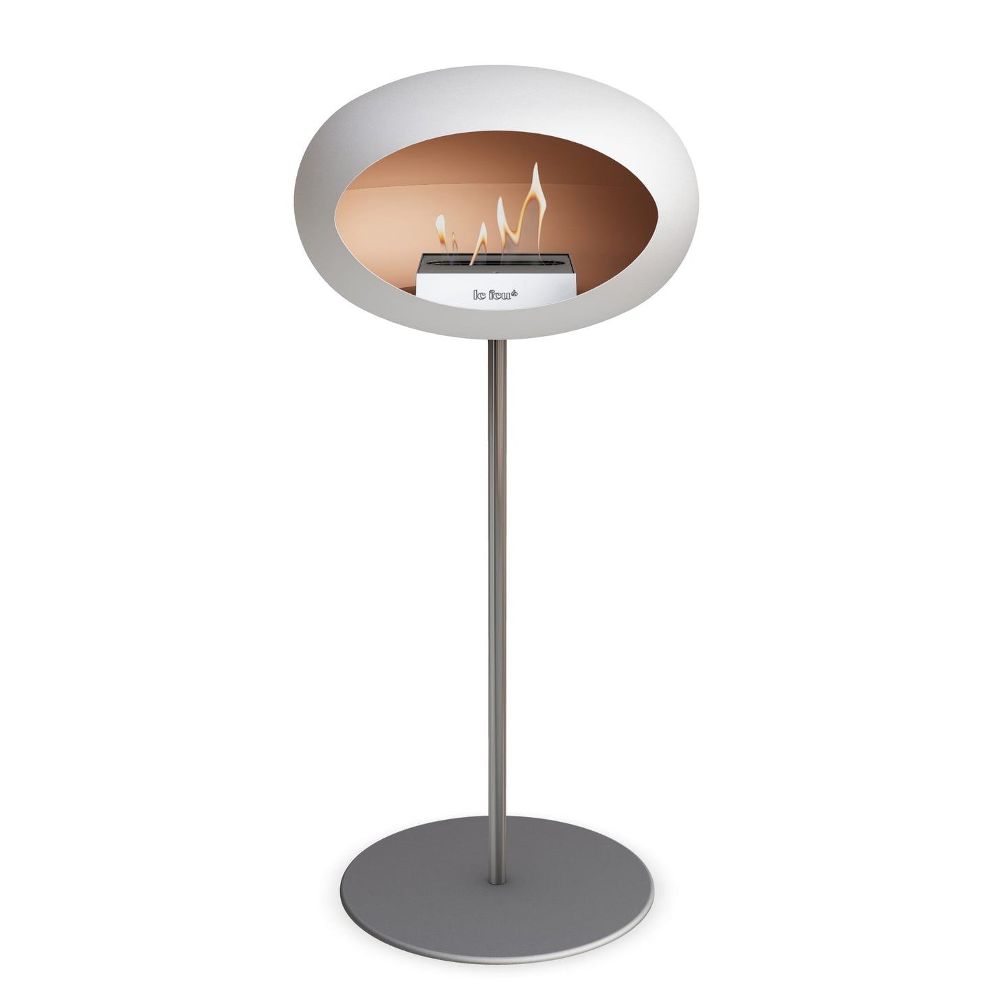 Le Feu Steel High Dome <br>Blanc