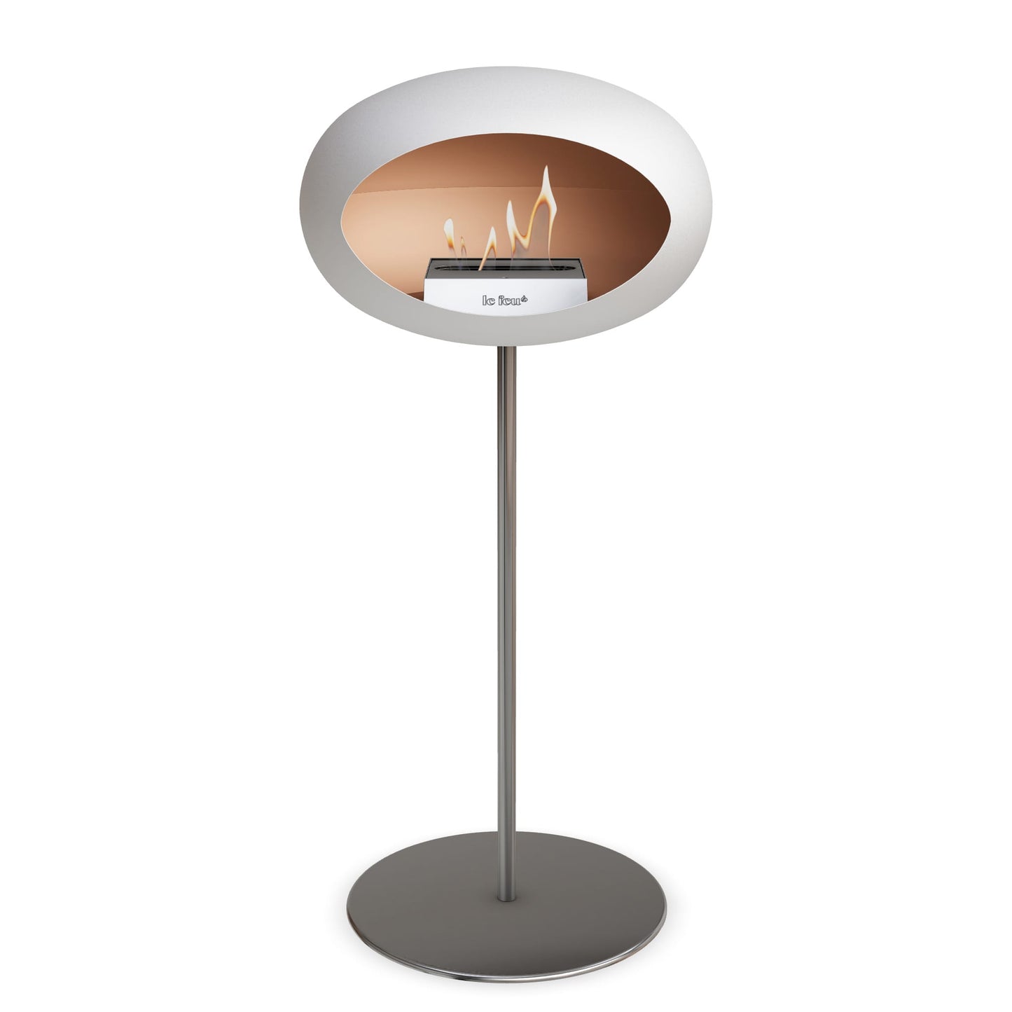 Le Feu Steel High Dome <br>Blanc