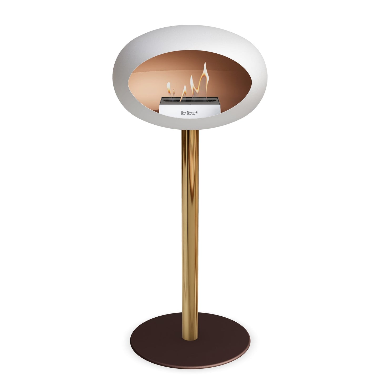 Le Feu Steel High Dome <br>Blanc