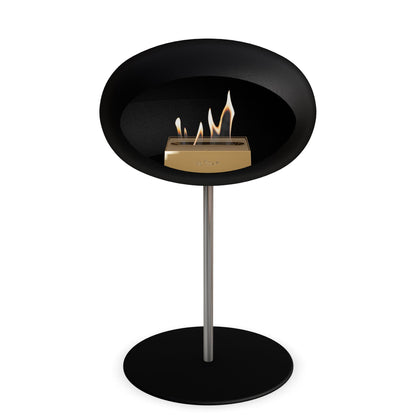 Le Feu Steel Low Dome <br>Noir