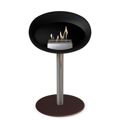 Le Feu Steel Low Dome <br>Noir