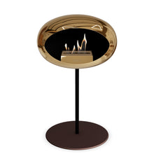 Le Feu Steel Low Dome <br>Or Rose Chromé