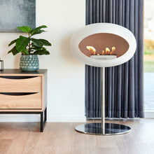 Le Feu Steel Dôme Bas <br>Blanc