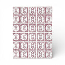 Lemon Tree Stone Washed Cotton Reversible Throw Blanket - Red