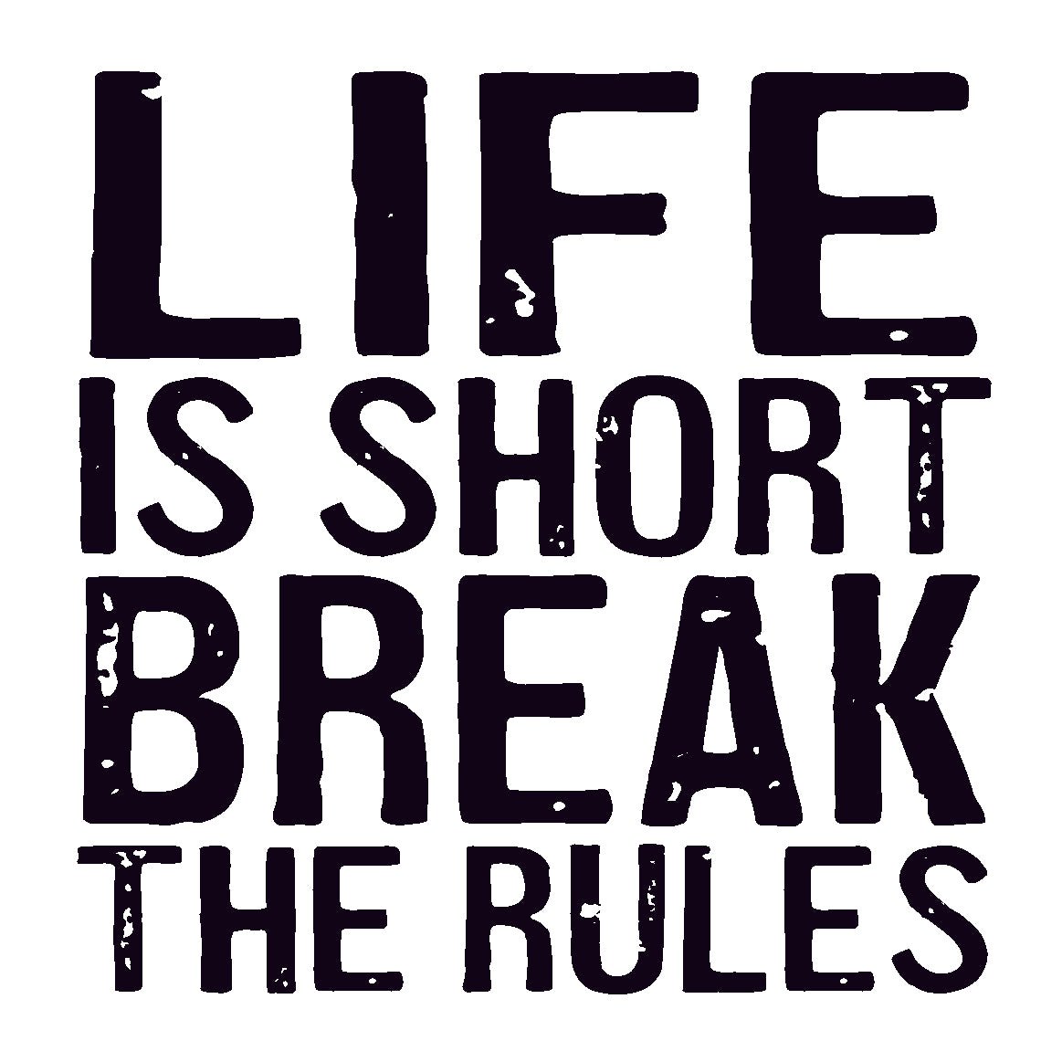 Life Is Short Coaster or Magnet
