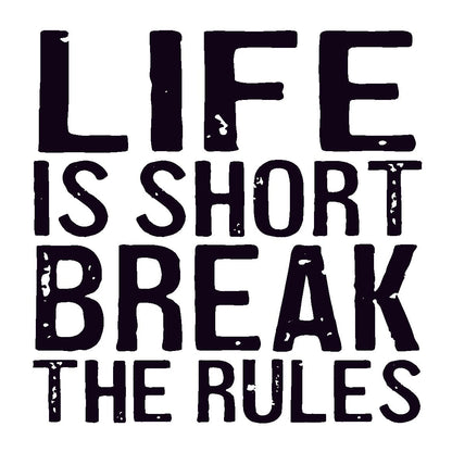 Life Is Short Coaster or Magnet