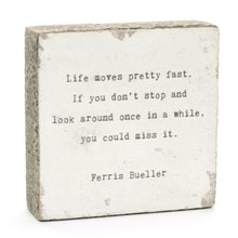 Art Block - Little Gem - Life Moves Fast (Ferris Bueller)