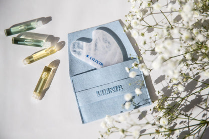 Outil d'acupression Gua Sha en cristal blanc