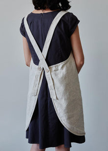 Tablier en lin - Avoine
