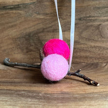 Acorn Stem | Felted | Shades of Pink