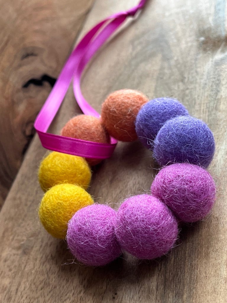 Wreath | Felted Essential Oil Diffuser