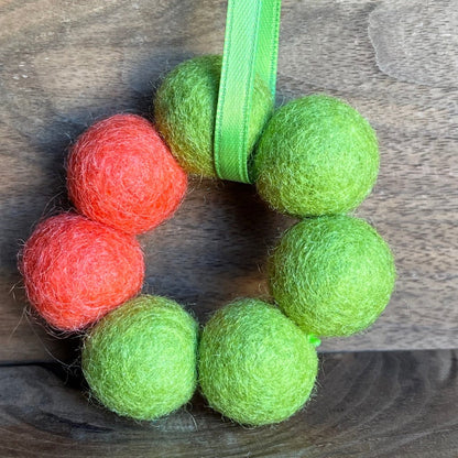 Wreath | Felted Essential Oil Diffuser