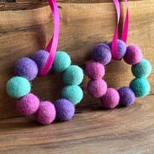Wreaths | Felted Essential Oil Diffusers | Set of 2