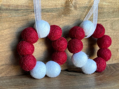 Wreaths | Felted Essential Oil Diffusers | Set of 2