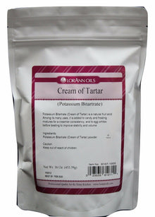 Crème de Tartre (Bitartrate de Potassium) - Ingrédients Spéciaux - Sac de 16 oz. - Livraison Gratuite au Canada pour les Commandes de Plus de 199 CAD