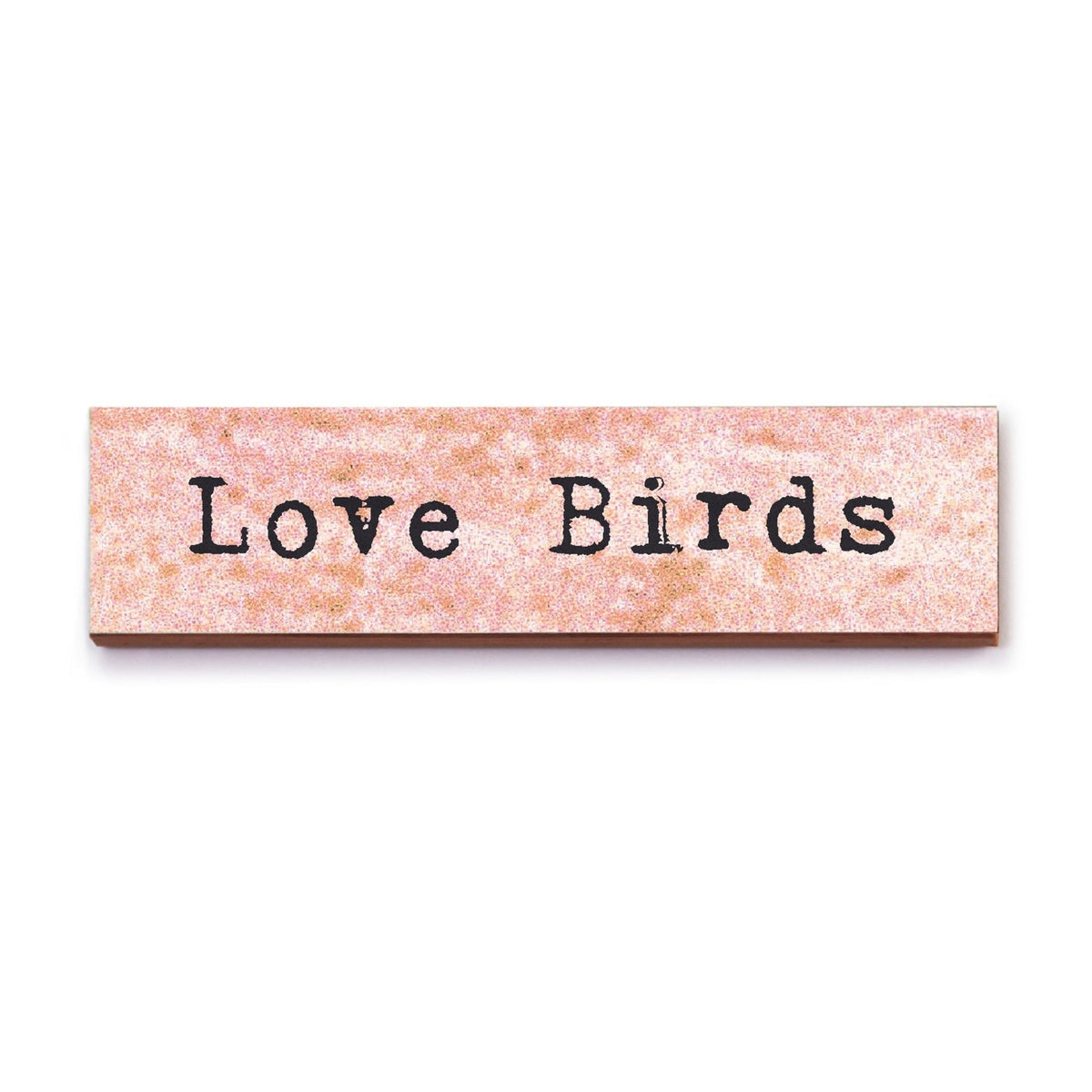 Timber Magnet - Love Birds