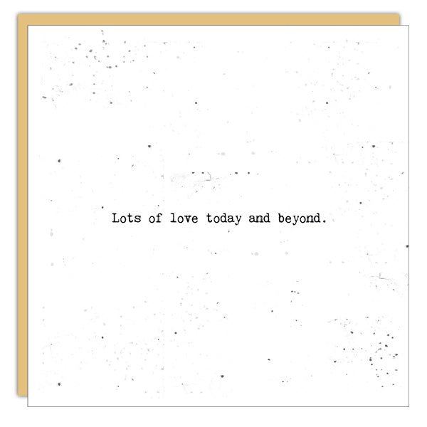 Stationery - Little Gem Card - Lots Of Love