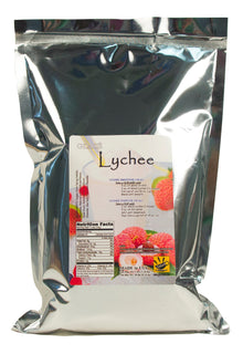Mélange 4 en 1 Litchi pour thé aux perles, smoothies, lattes et frappés, sac de 3 lb (caisse de 6 sacs de 3 lb) - Préparation pour boisson en poudre multi-usage - Livraison gratuite au Canada pour les commandes de plus de 199 CAD