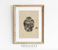 Vintage Jar with Lid Art Print SK0143