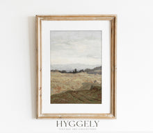 Tableau Paysage Vintage Temps Couvert L0223B