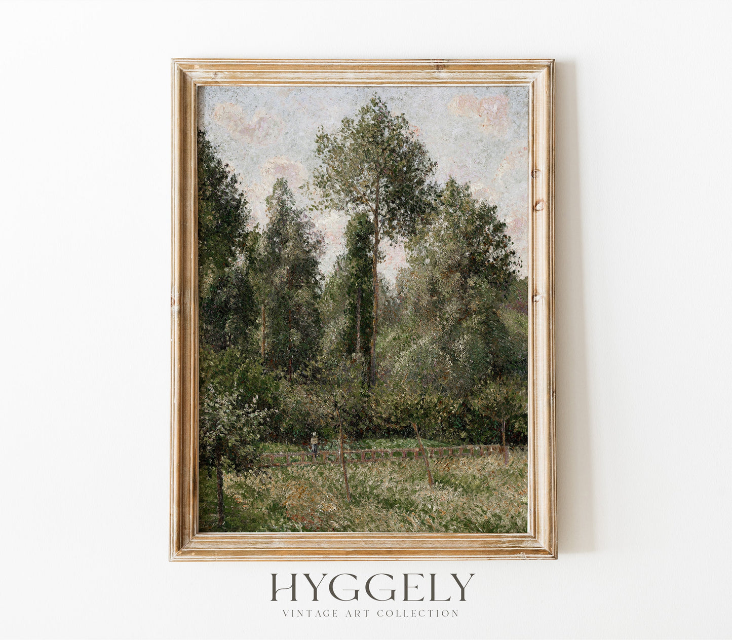 Impression d'art Paysage Arbre Vintage L0192