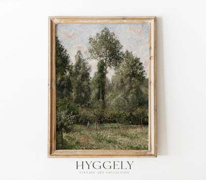 Impression d'art Paysage Arbre Vintage L0192