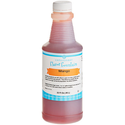 Mango Flavor - 4 oz. - 32 oz. - Ice Cream and Beverage Flavors - LorAnn Oils - Canadian Distribution - Ships Free Within Canada on Orders Above CAD $199