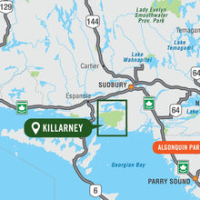 Backroad Mapbooks Killarney Tear-Resistant Topographic Map