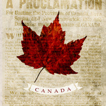 Marble Coasters - Lost & Found - Maple Leaf Canada
