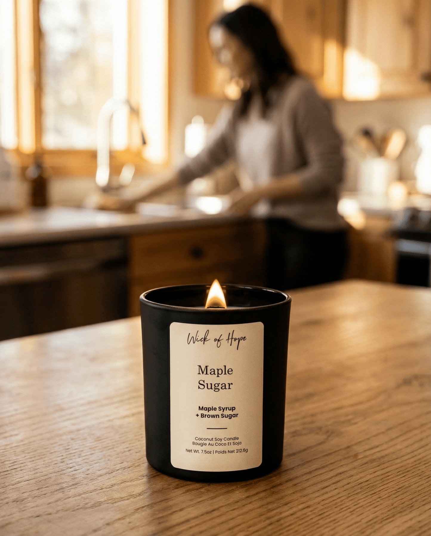 Maple Sugar Candle | Maple Syrup + Brown Sugar