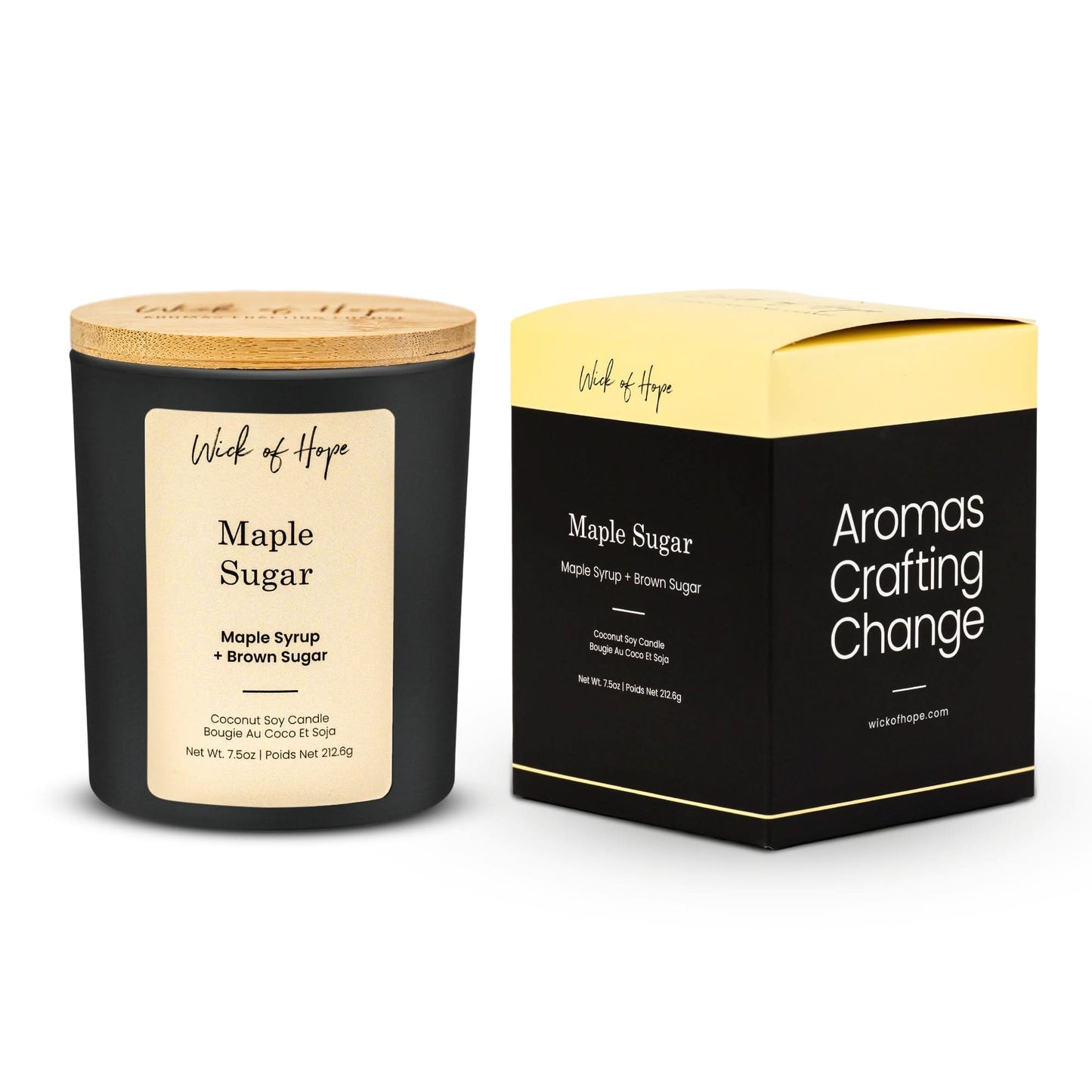 Maple Sugar Candle | Maple Syrup + Brown Sugar