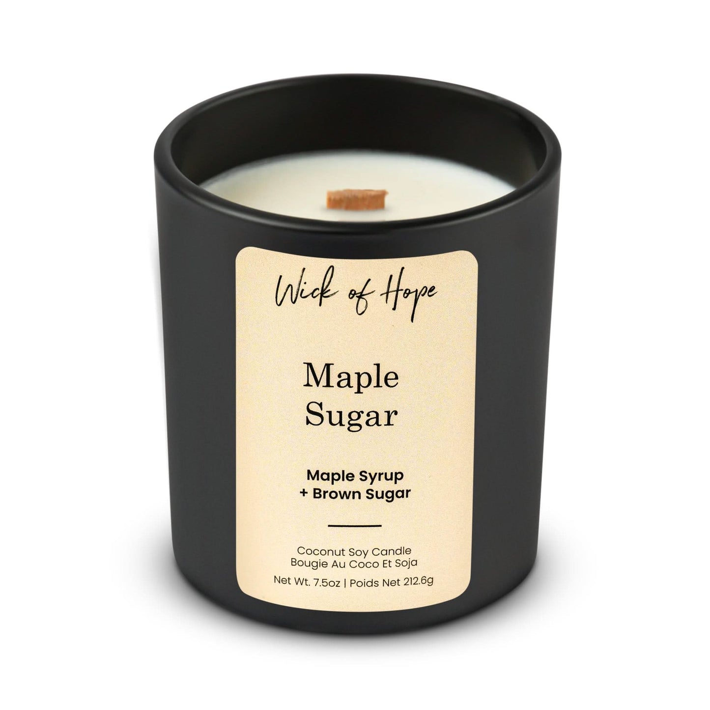 Maple Sugar Candle | Maple Syrup + Brown Sugar