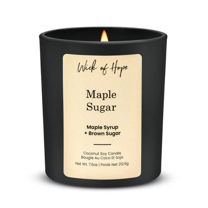 Maple Sugar Candle | Maple Syrup + Brown Sugar